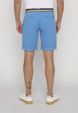 INDICODE JEANS - Regular Calças chino 'Royler' em azul