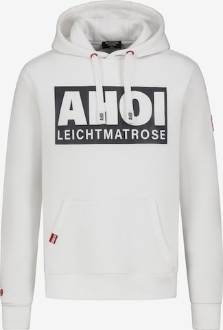 Eight2Nine Sweatshirt in Wit: voorkant