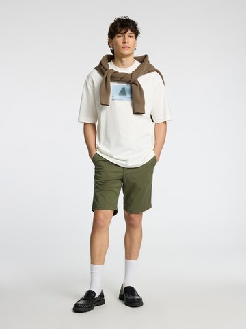 SELECTED Slim fit Trousers 'SLHMiles' in Green