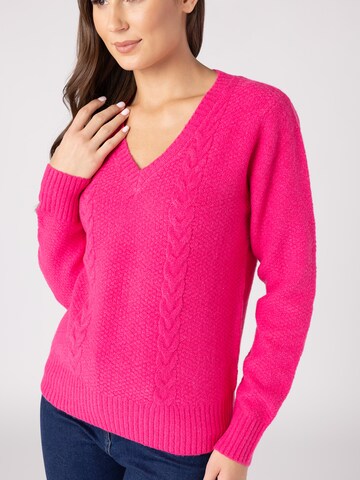 Quiosque Sweter w kolorze różowy