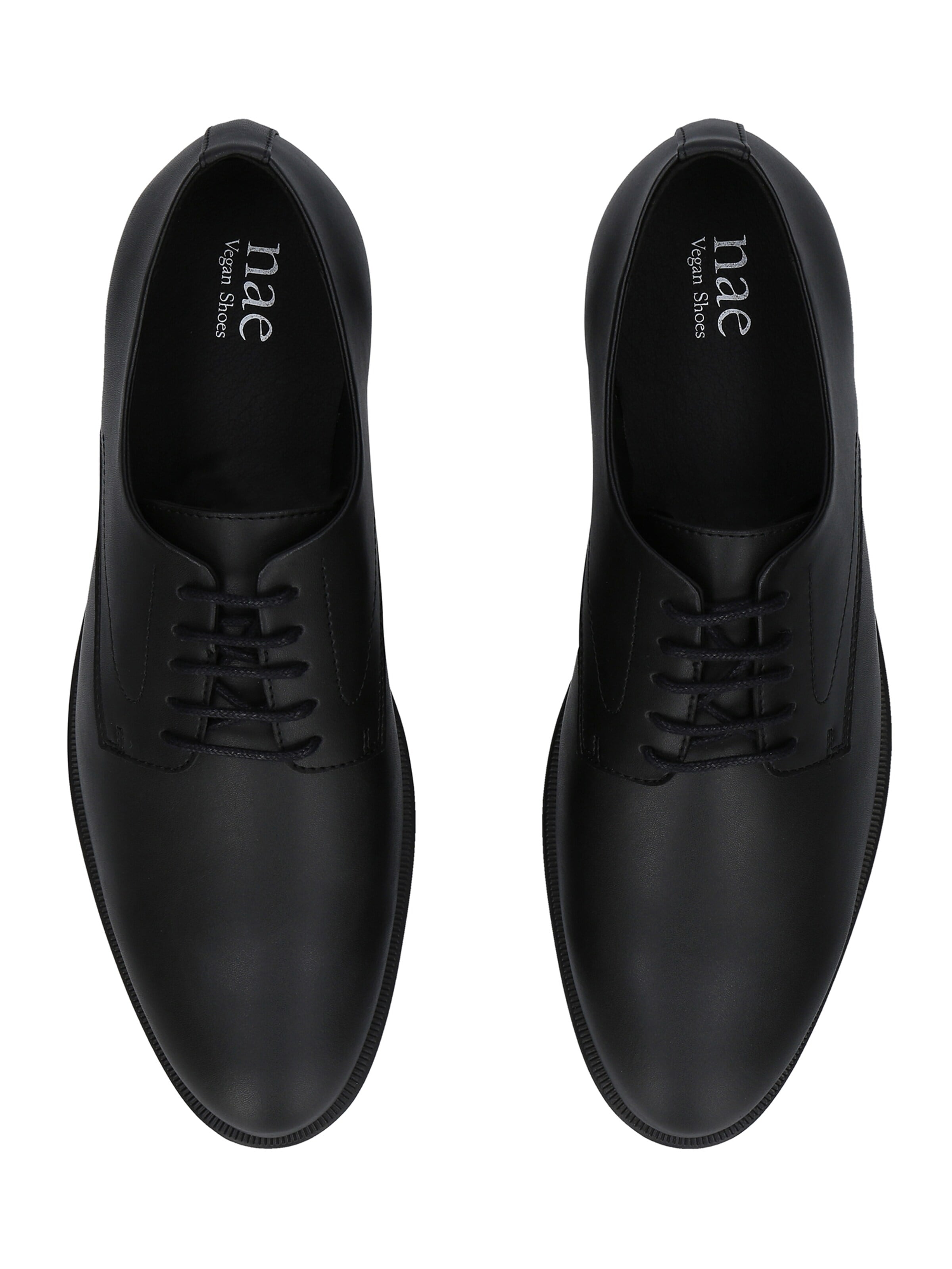 nae Vegan Shoes Buty sznurowane 'QUINN' w kolorze czarny