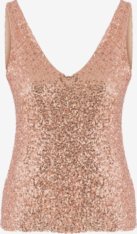 No Matter What Top in Pink: front