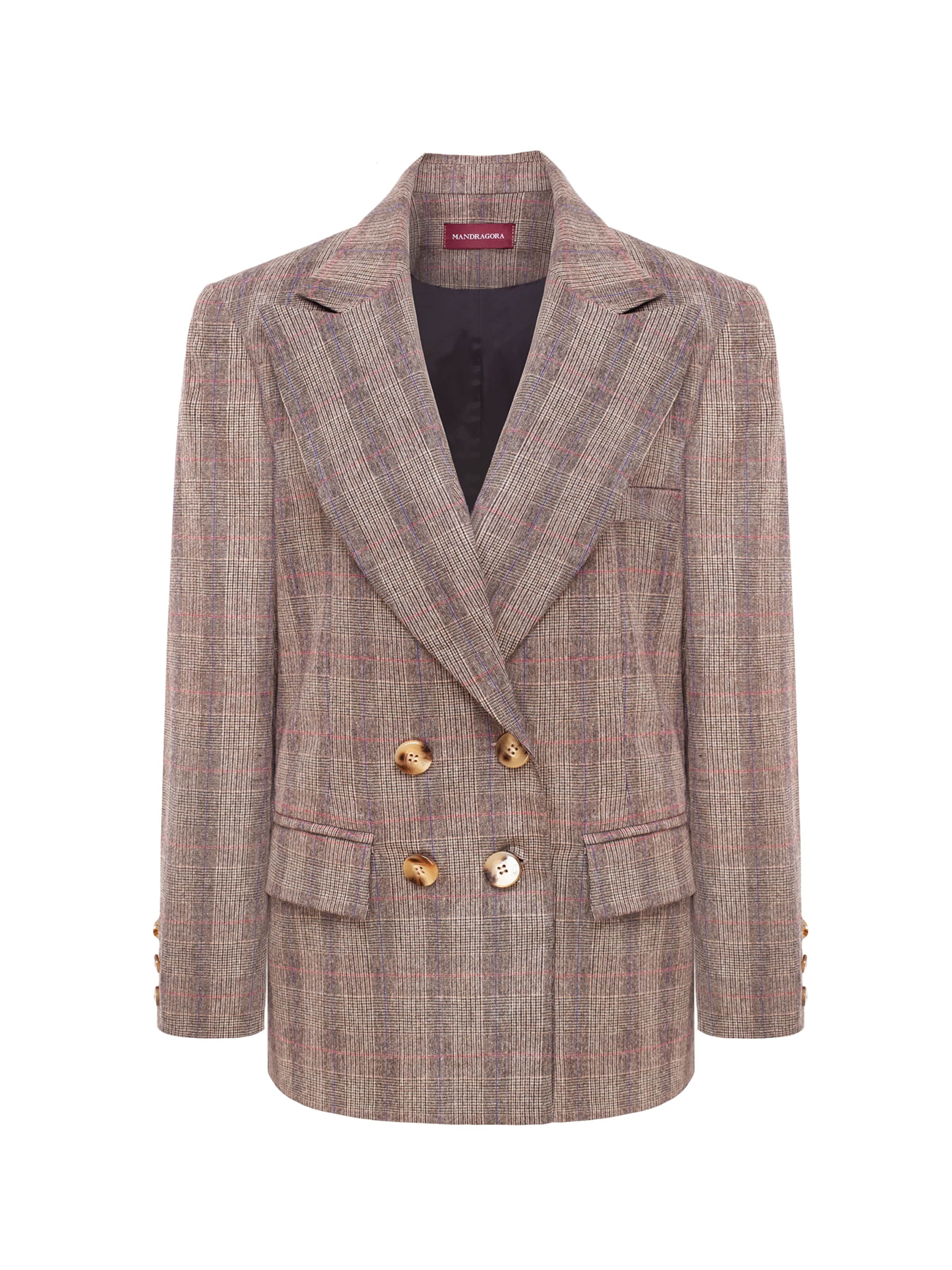 Blazer 'Gante' mandragora en marron : devant