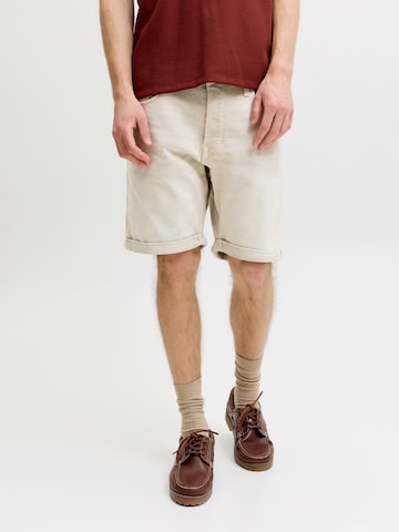 JACK & JONES Regular Shorts 'JJIRICK JJICON' in Beige: Vorderseite
