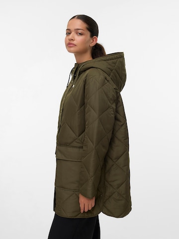 VERO MODA Přechodný kabát 'VMMILLIE TESSA' – zelená