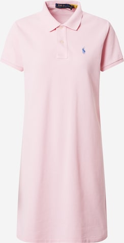 Polo Ralph Lauren Jurk in Roze: voorkant