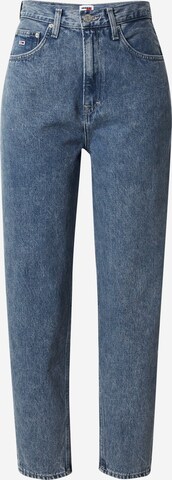 Tommy Jeans Tapered Τζιν 'MOM JeansS' σε μπλε: μπροστά