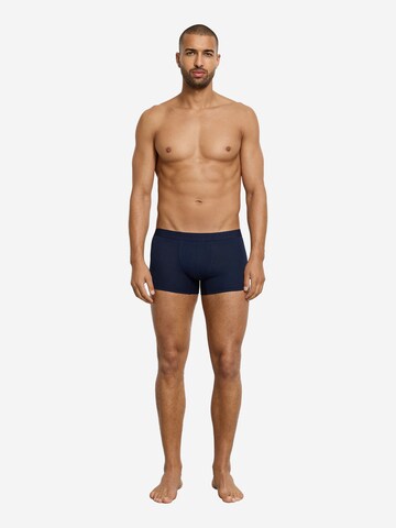 Hanro Boxershorts ' Cotton Essentials ' in Blauw