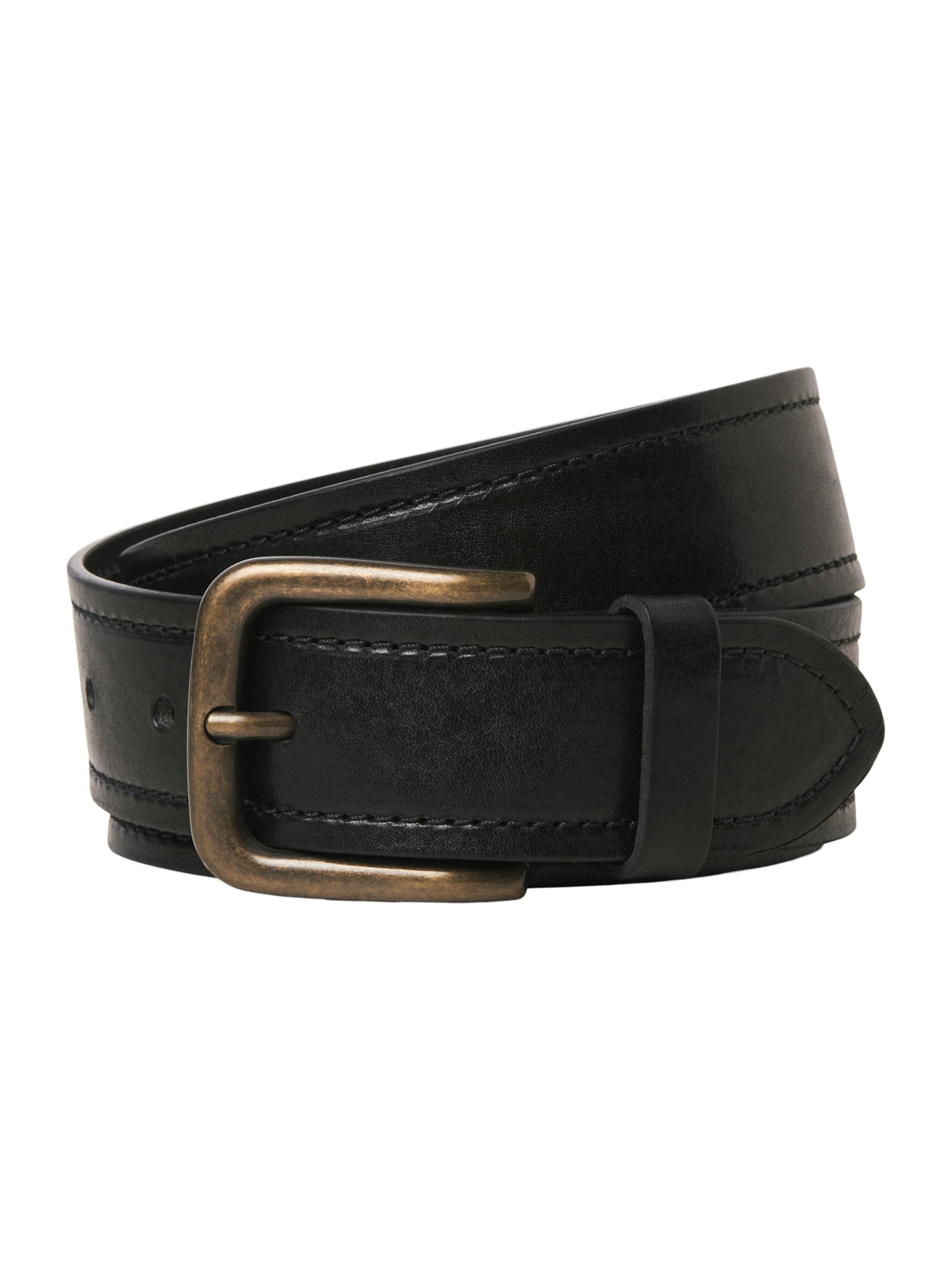 JACK & JONES Bælte 'JACCRETA' i sort: forside