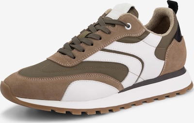 DenBroeck Sneakers 'Morris St.' in Beige / Brown / Green, Item view