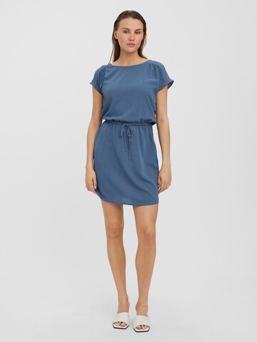VERO MODA Obleka 'Sasha Bali' | modra barva