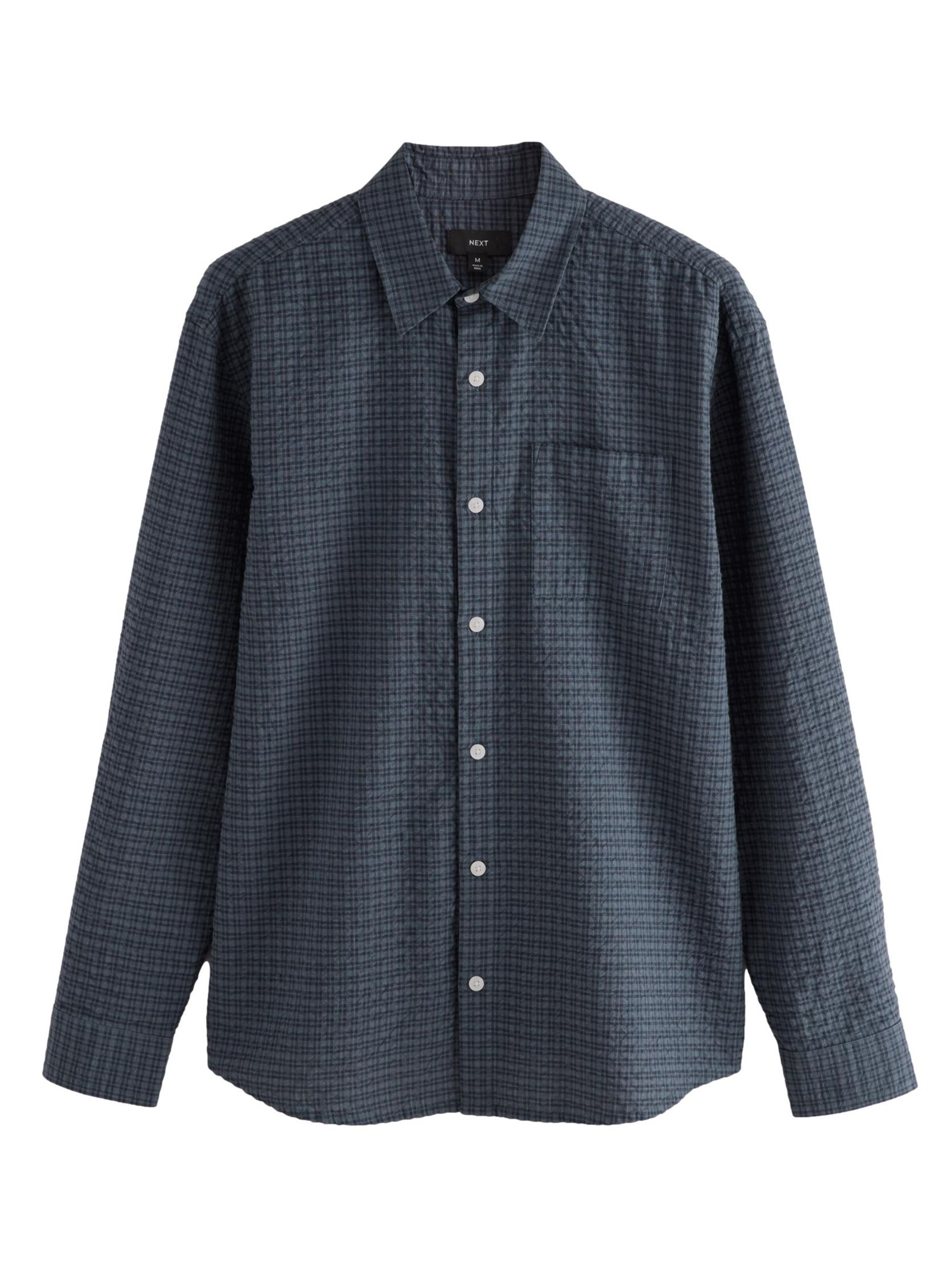 Regular fit Cămașă de la Next pe albastru: față