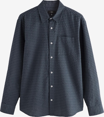 NextRegular Fit Košulja - plava boja: prednji dio