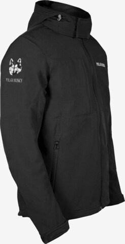 Veste fonctionnelle Polar Husky en noir