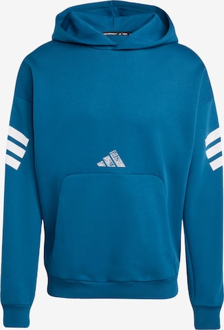 ADIDAS SPORTSWEAR Urheilullinen collegepaita 'Marvel Spider-Man' värissä sininen: etupuoli