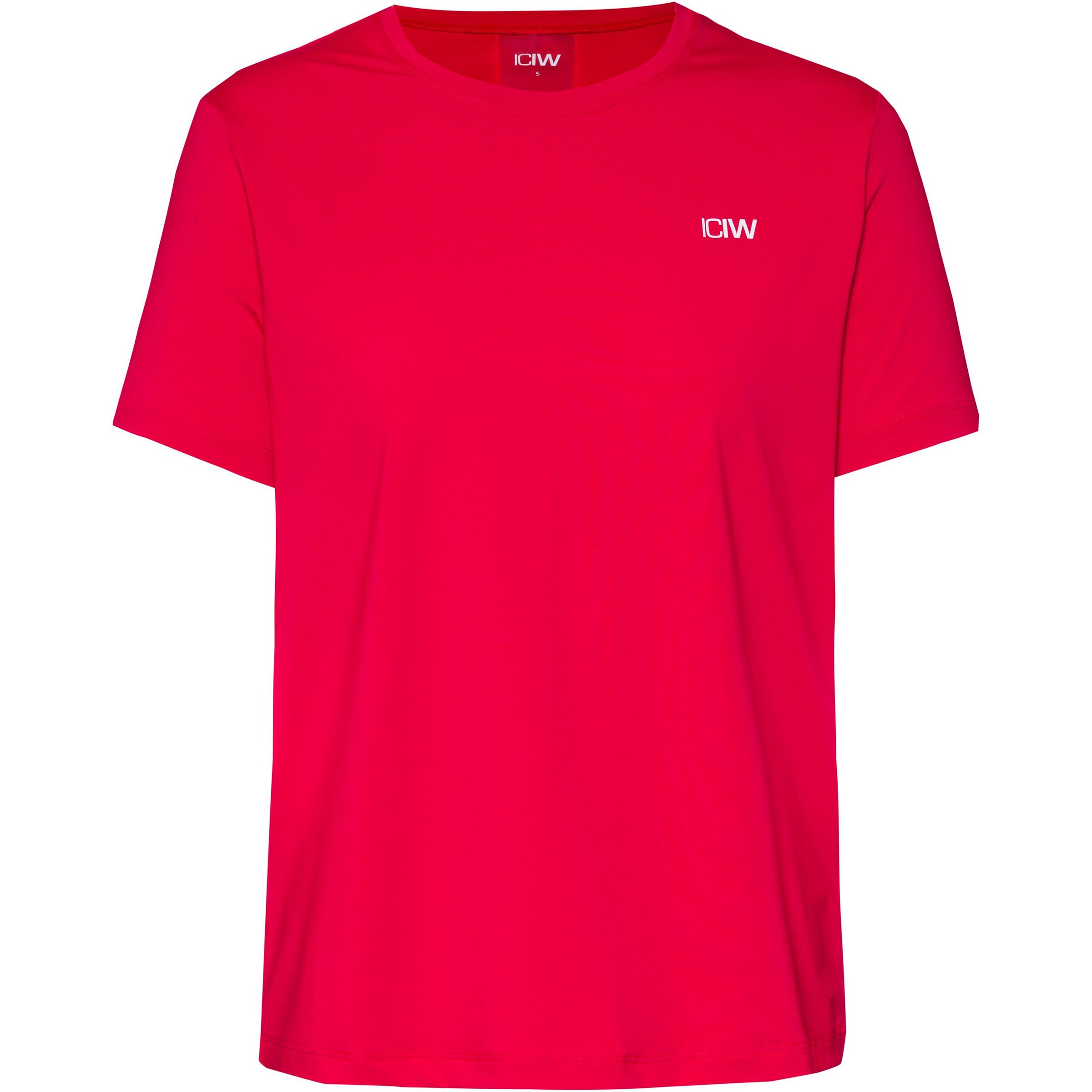 ICANIWILL Shirt in Red: front