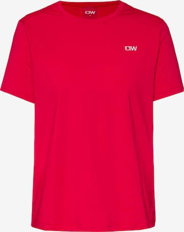 ICANIWILL Shirt in Red: front