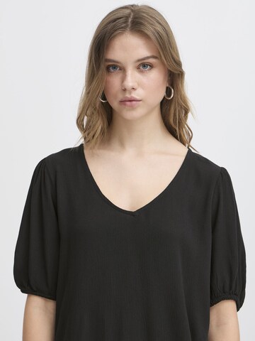 ICHI - Blusa 'IHMARRAKECH' en negro