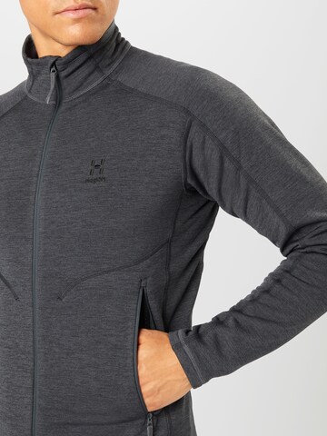 Haglöfs Athletic Fleece Jacket 'Heron' in Grey