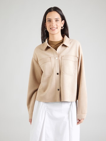JDY Between-Season Jacket in Beige: front