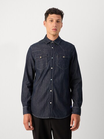 Regular fit Camicia di SCOTCH & SODA in blu: frontale