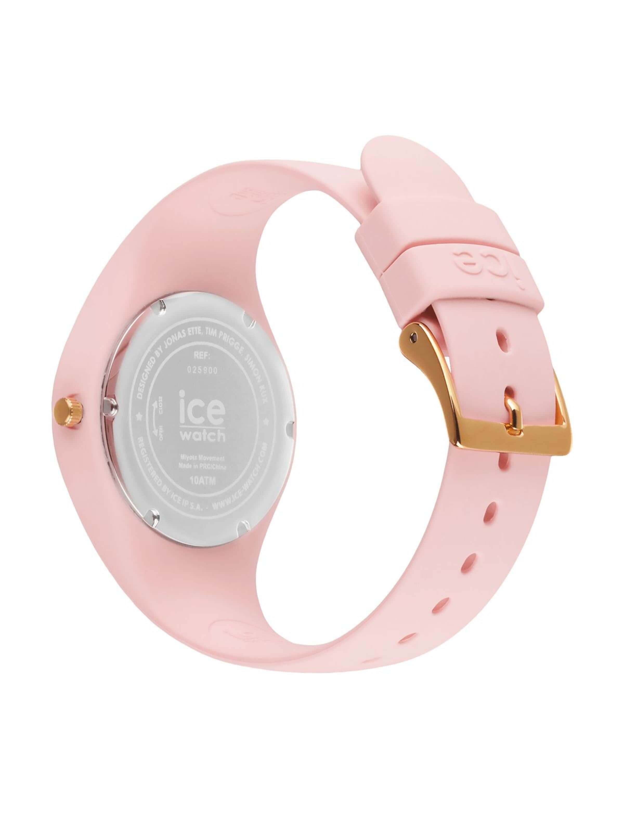 Montre à affichage analogique 'Watch ICE flower' ICE WATCH en rose