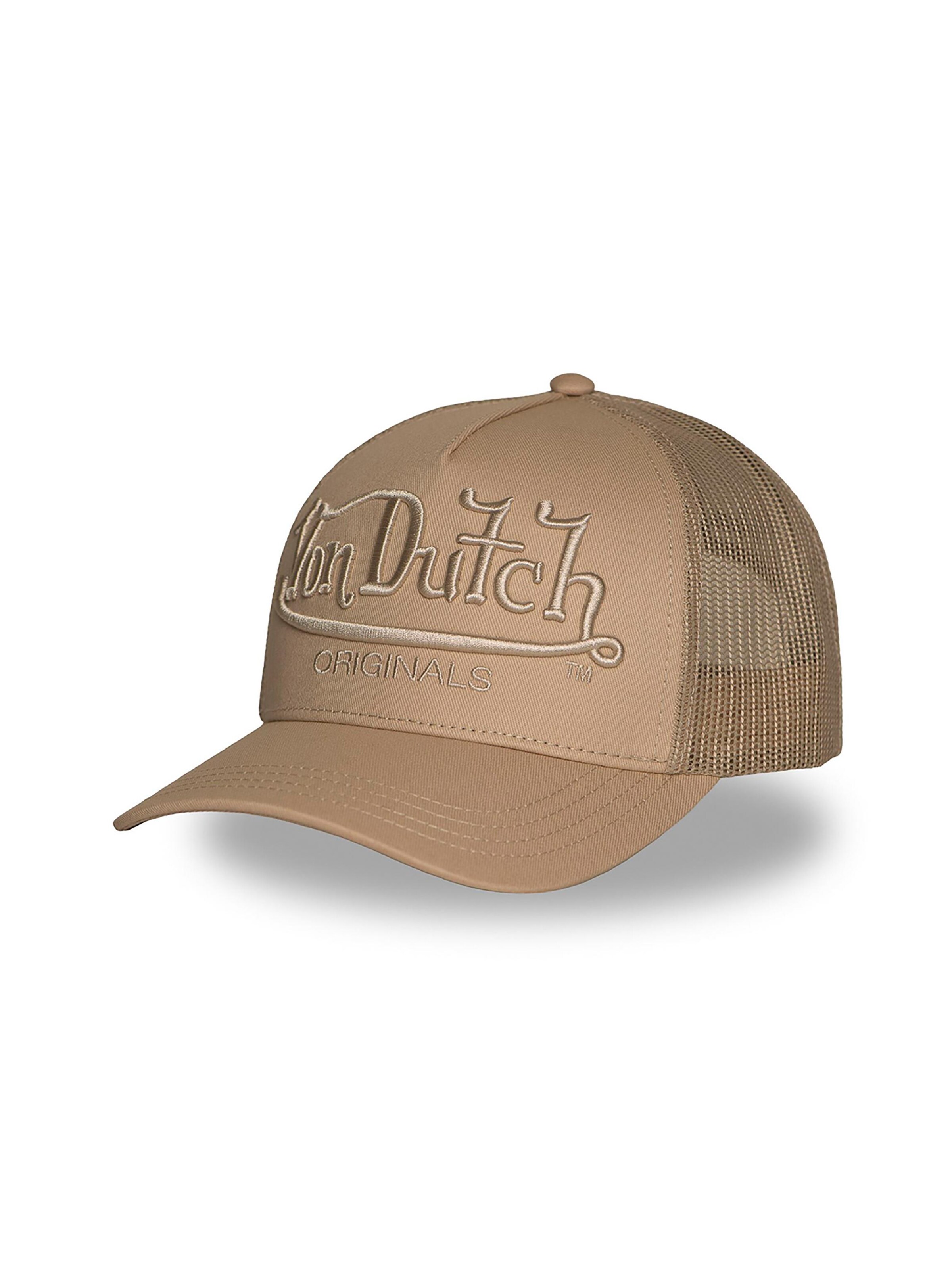 Von Dutch Cap 'Classic' in Beige: front