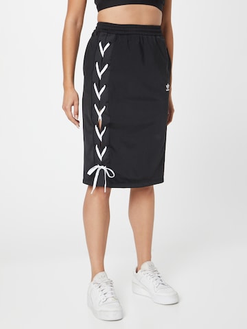 ADIDAS ORIGINALS Skirt 'Always Original Laced' in Black: front