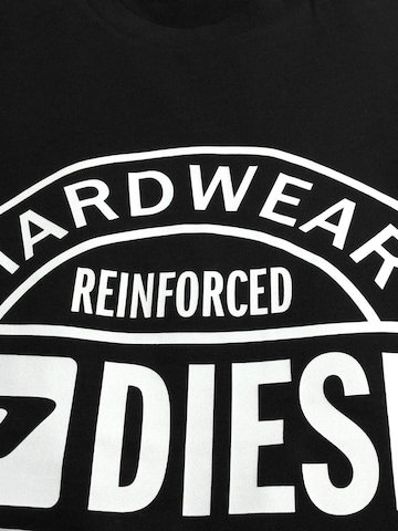 DIESEL Shirt 'T-JUST 250218'‌‌‌‌‌‌ in Schwarz