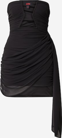 Misspap Dress in Black: front