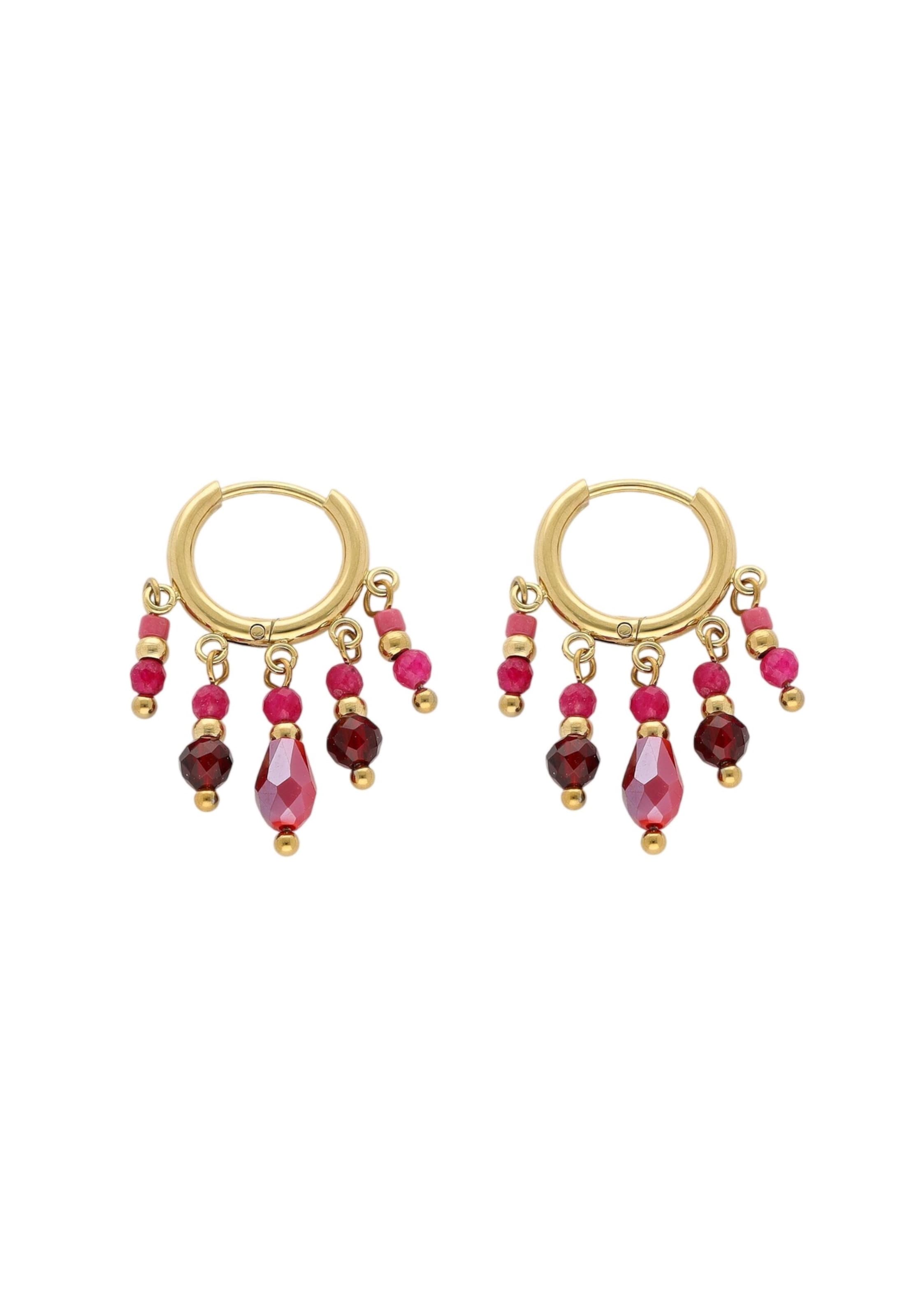 Boucles d'oreilles My Jewellery en mélange de couleurs : devant