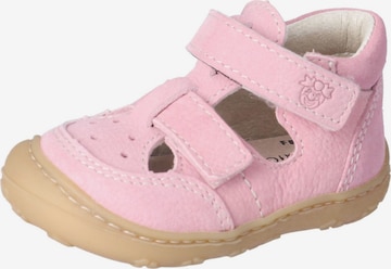 PEPINO by RICOSTA First-Step Shoes in Pink: front