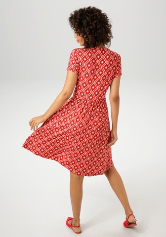 Aniston CASUAL Sommerkleid in Rot