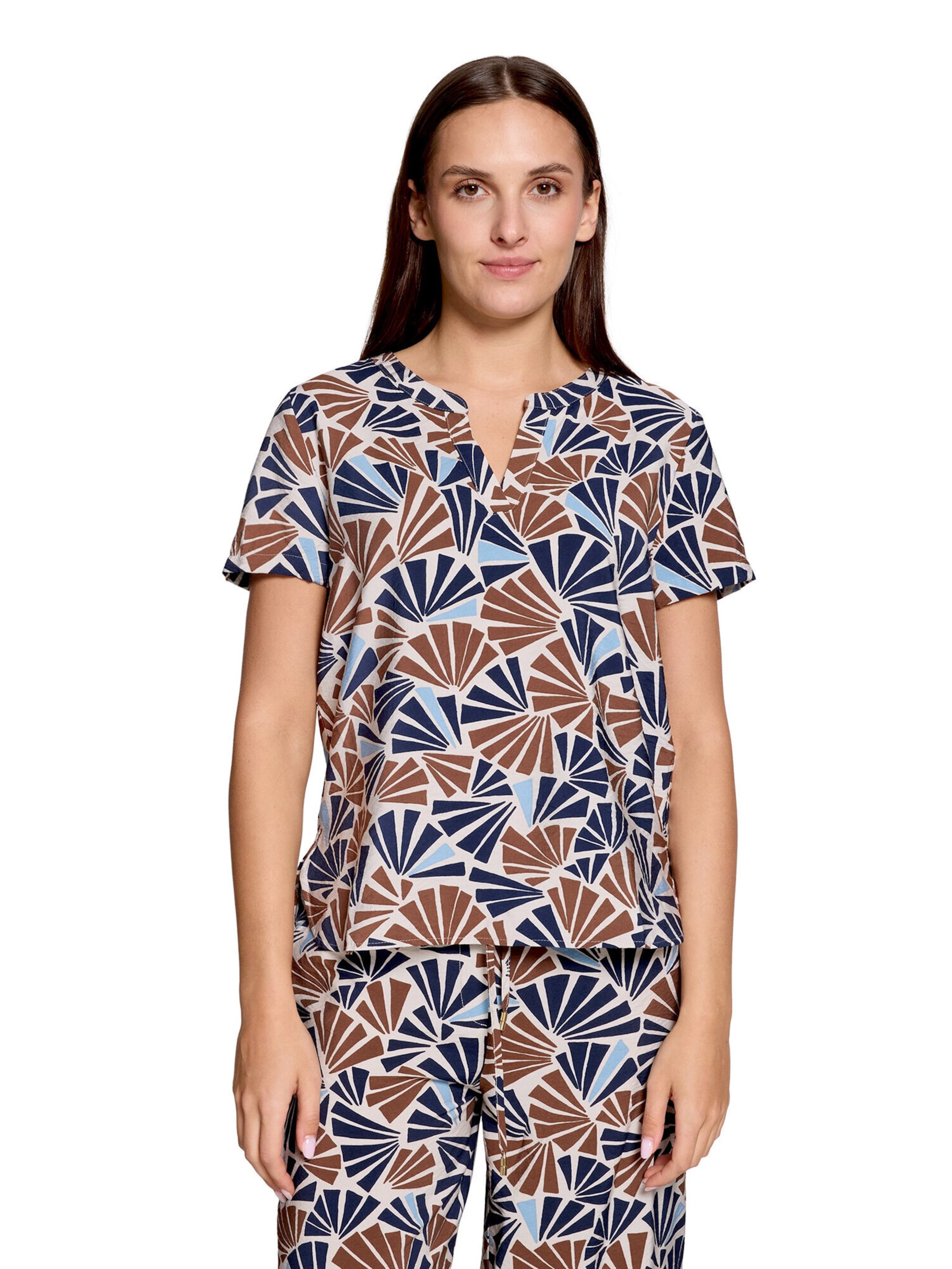 Betty & Co Bluse in Blau: Vorderseite