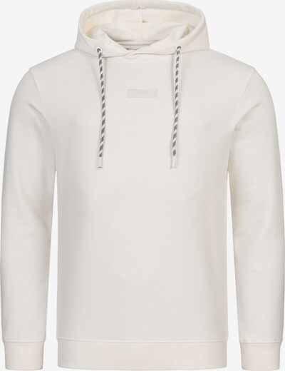 INDICODE JEANS Sweat-shirt 'Bentley' en blanc, Vue avec produit