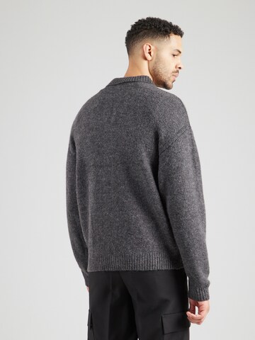 JACK & JONES Gebreid vest 'JPRCCFOX' in Grijs