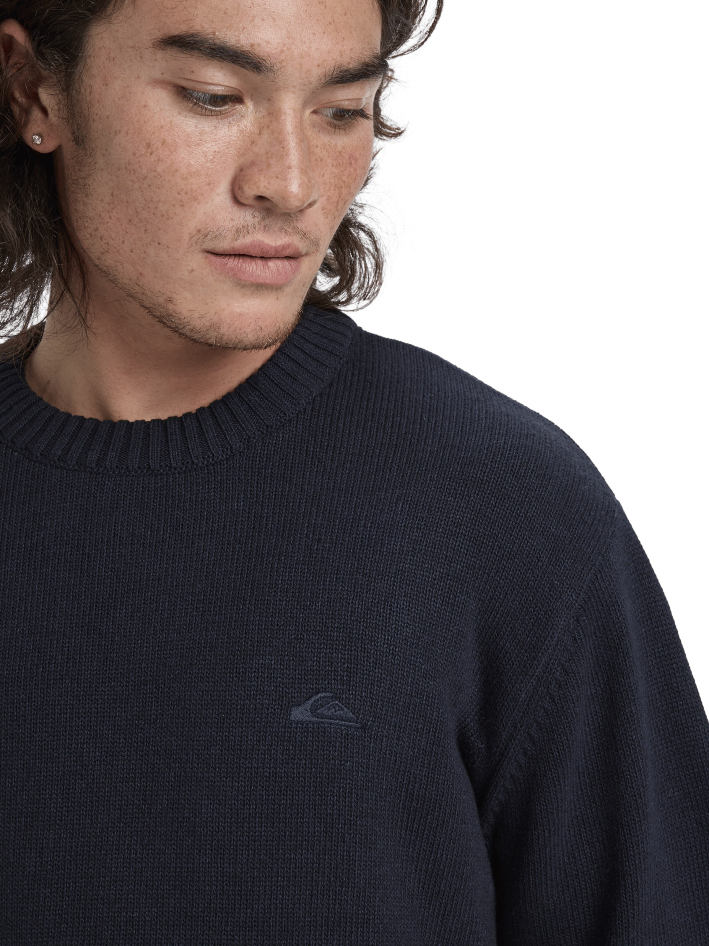 QUIKSILVER Sweatshirt 'Salt Water' in Blue