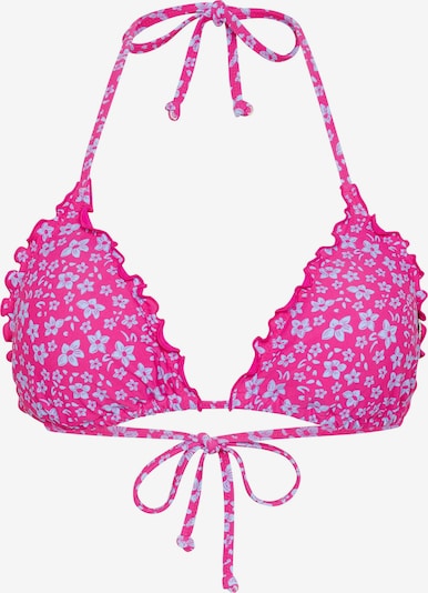 CHIEMSEE Bikinitop in blau / pink, Produktansicht