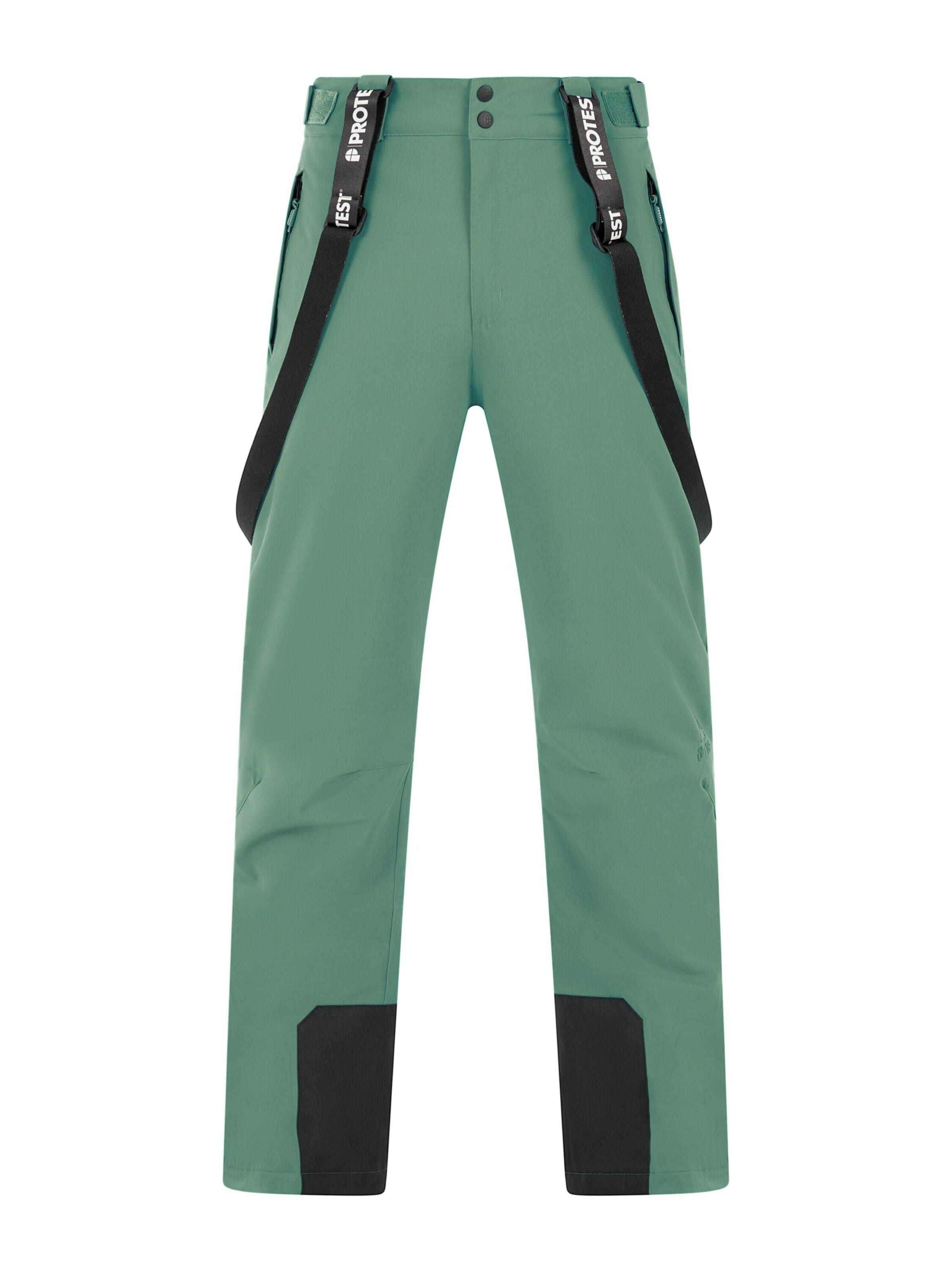 Regular Pantalon de sport 'PRTChester' PROTEST en vert : devant