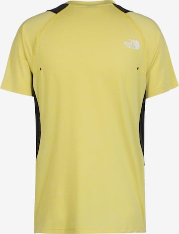 THE NORTH FACE Performance Shirt 'GLACIER' in Yellow