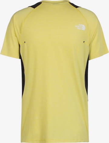 THE NORTH FACE Sportshirt 'GLACIER' in Gelb