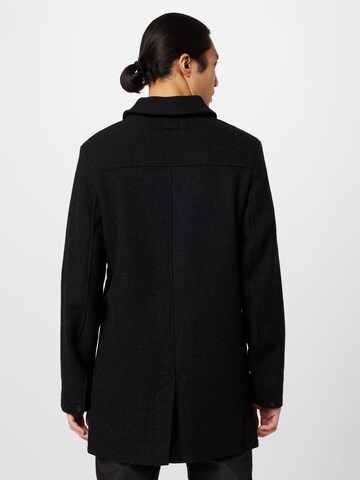 Brixtol Textiles Přechodný kabát – černá