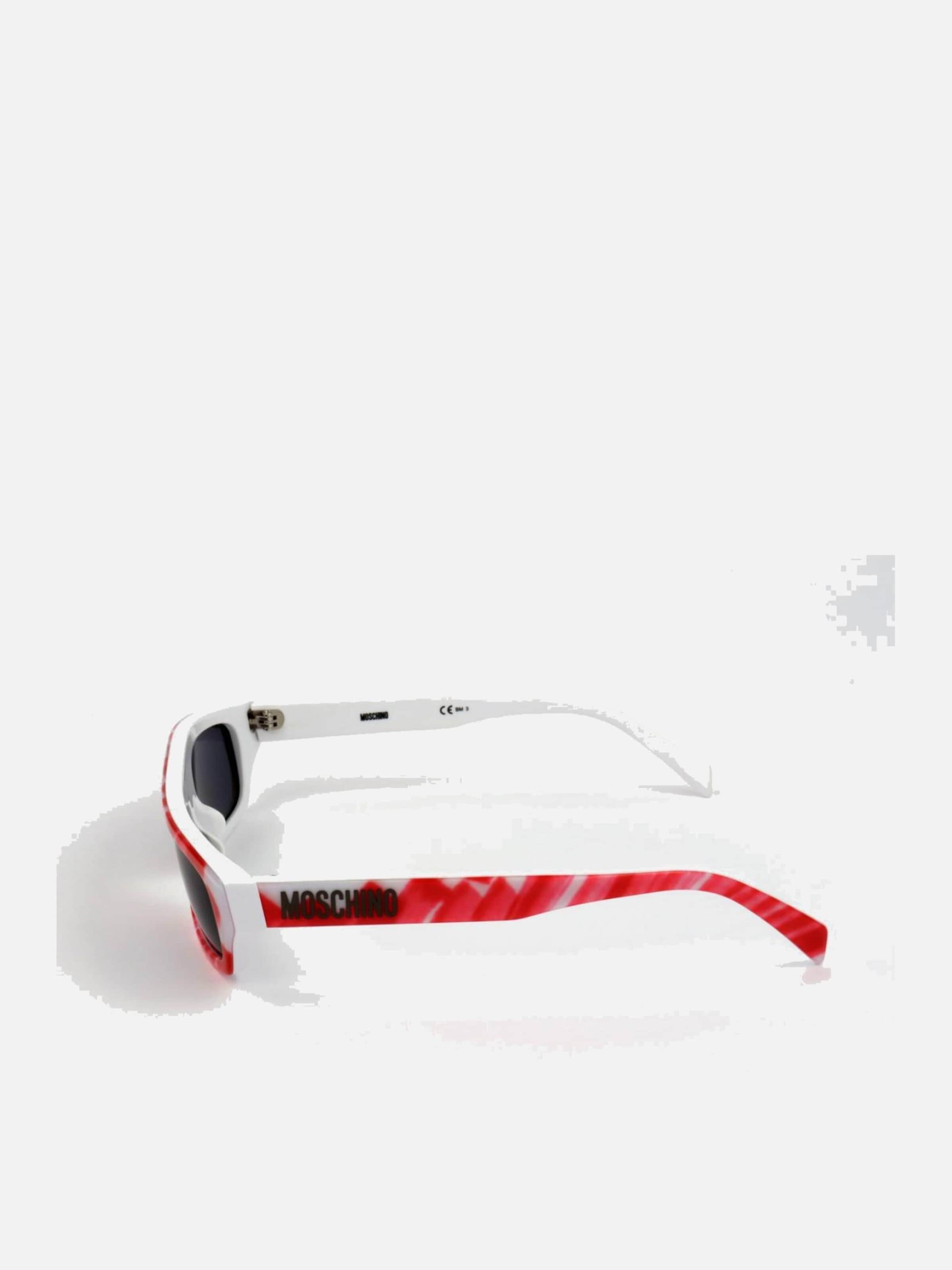 MOSCHINO Zonnebril 'Moschino MOS047/S Silv blk s 53/19/135 Women Sunglasses' in Gemengde kleuren