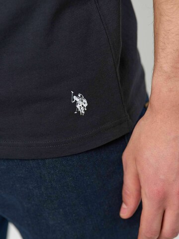 U.S. POLO ASSN. Regular Fit Paita ' UMEzra ' värissä musta