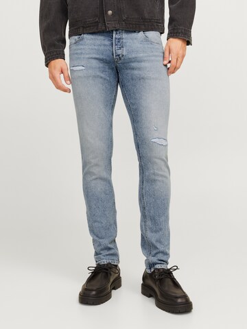 JACK & JONES Slim fit Jeans 'JJIGlenn JJCole' in Blue: front