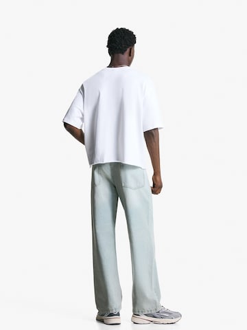 Bershka Baggy Farkut värissä sininen