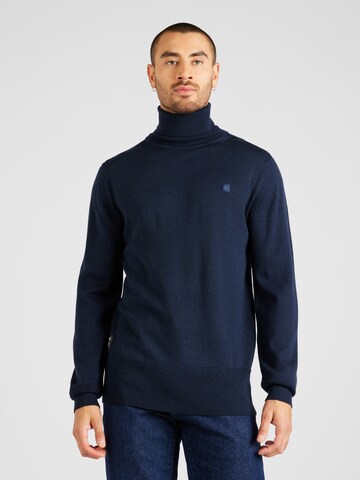 G-Star RAW Trui in Blauw: voorkant