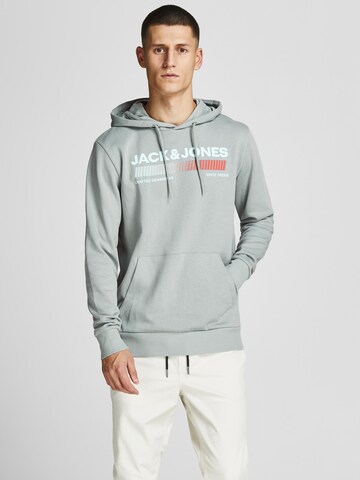 JACK & JONES Sweatshirt 'RAYMOND' in Grey: front