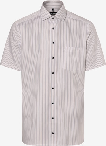 OLYMP Regular Fit Hemd in Weiß: predná strana