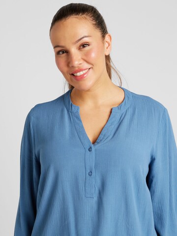 EVOKED Bluse 'ELLA' in Blau